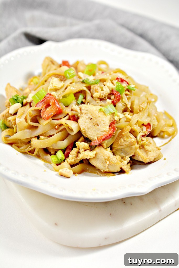 Keto Chicken Pad Thai Recipe