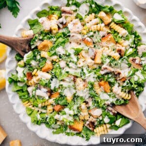 Chicken Caesar Pasta Salad Recipe for Quick Weeknight Meals 3 img 201795 9