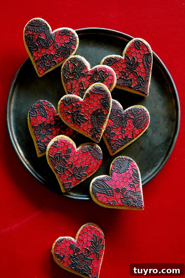 Lace Sugar Cookies Recipe: Crispy, Delicate Cookies for Parties 3 Lace Sugar Cookies via Bakers Royale