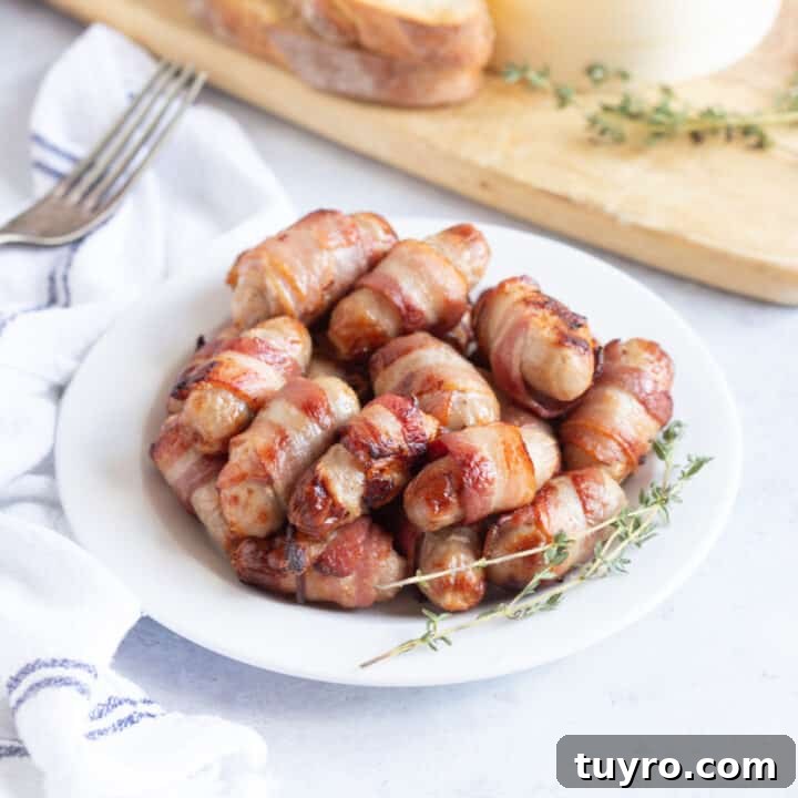 Air fryer pigs in blankets
