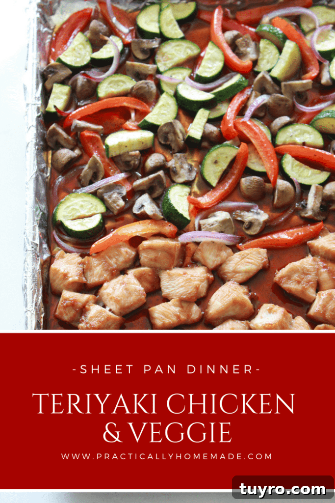 Teriyaki Chicken and Veggie Sheet Pan Dinner Recipe 2 sheet pan dinners | sheet pan meals | teriyaki chicken | teriyaki chicken sheet pan | teriyaki chicken sheet pan recipe