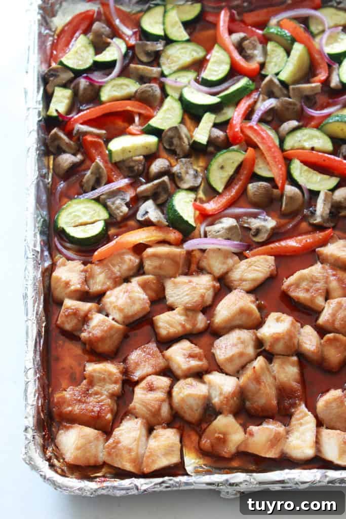 Teriyaki Chicken and Veggie Sheet Pan Dinner Recipe 6 img 2299 5