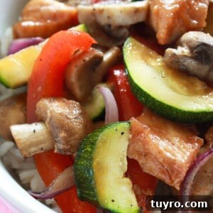 Teriyaki Chicken and Veggie Sheet Pan Dinner Recipe 8 img 2299 7