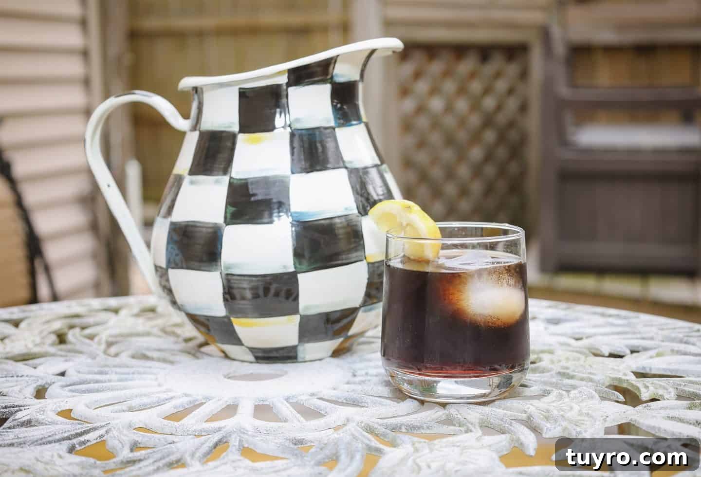 BBQ menu drinks
