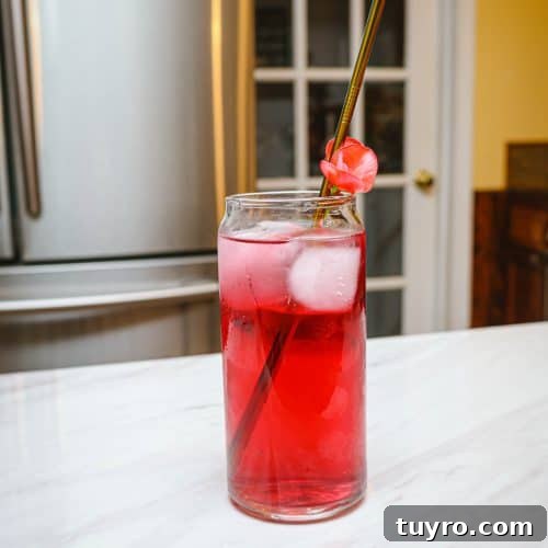 Southern Hibiscus Sweet Tea