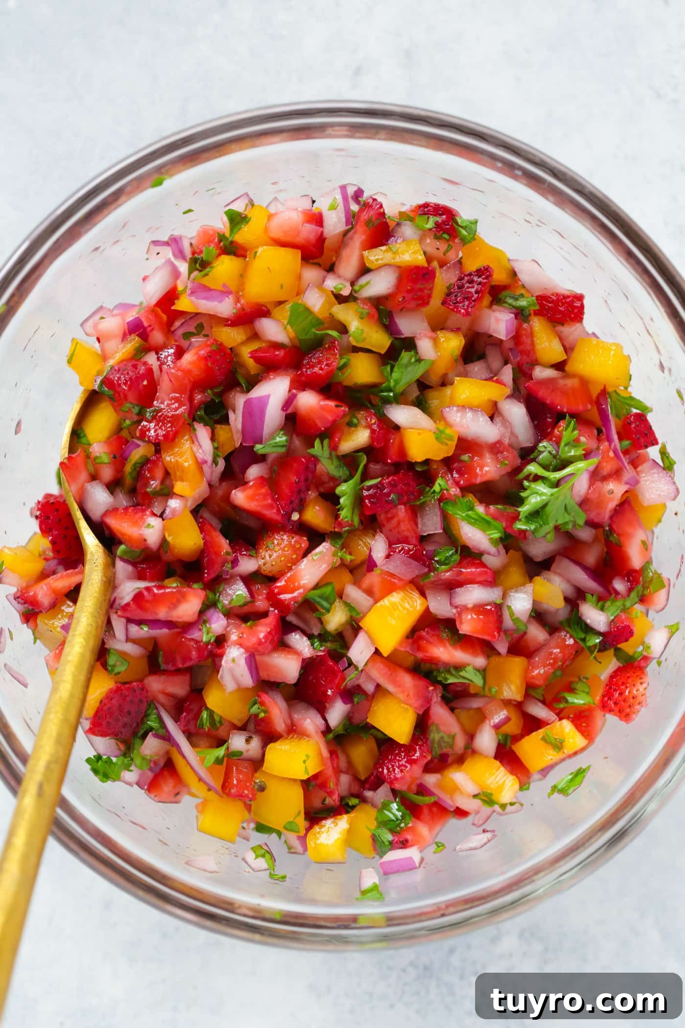 This Cajun Salmon with Strawberry Salsa is a perfect summer lunch or light dinner to enjoy during the week. It's easy to make, gluten-free, low-carb and paleo-friendly.