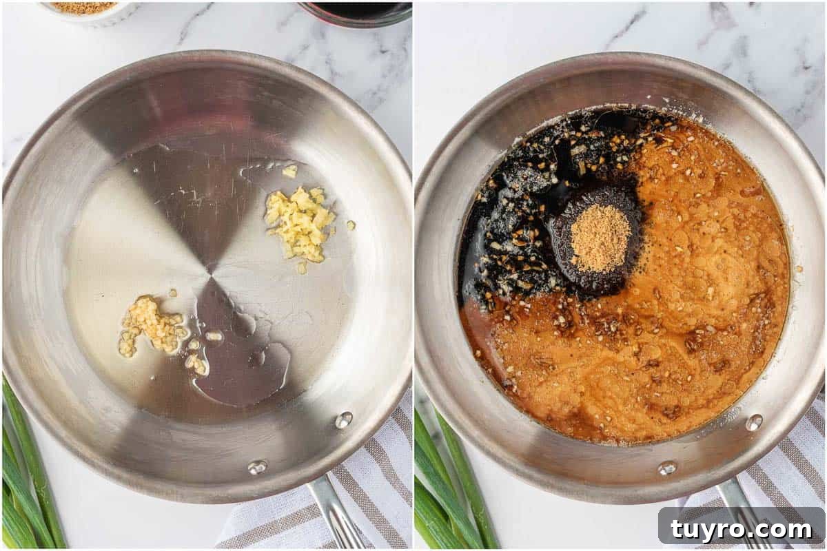 How to make marinade for teriyaki chicken kabobs.