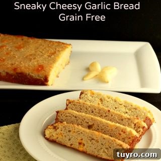 Sneaky Cheesy Garlic Bread
