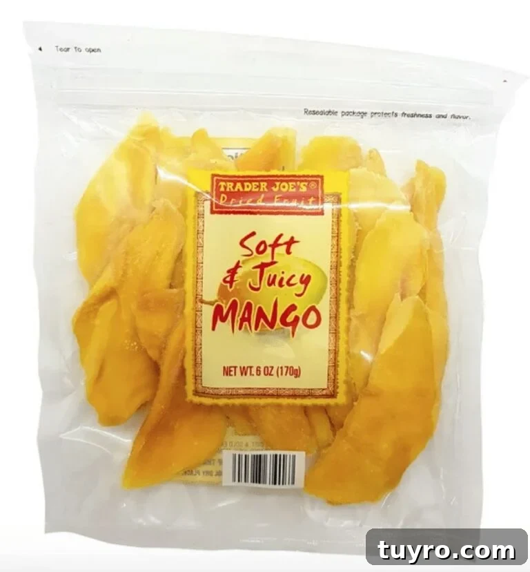 Trader Joe's dried mango slices
