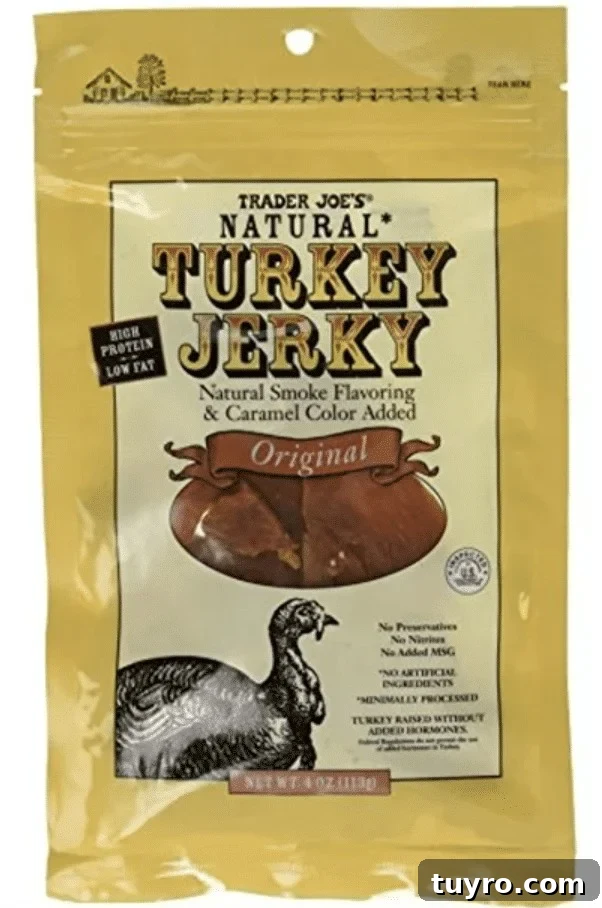 Trader Joe's turkey jerky