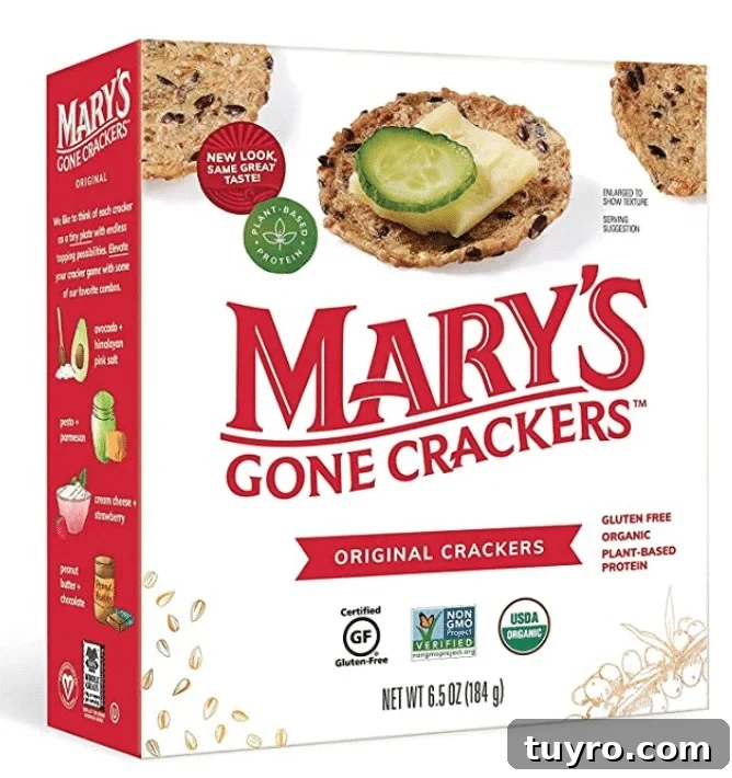 Mary's Gone Crackers box