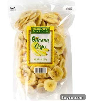 Trader joe's dried banana chips
