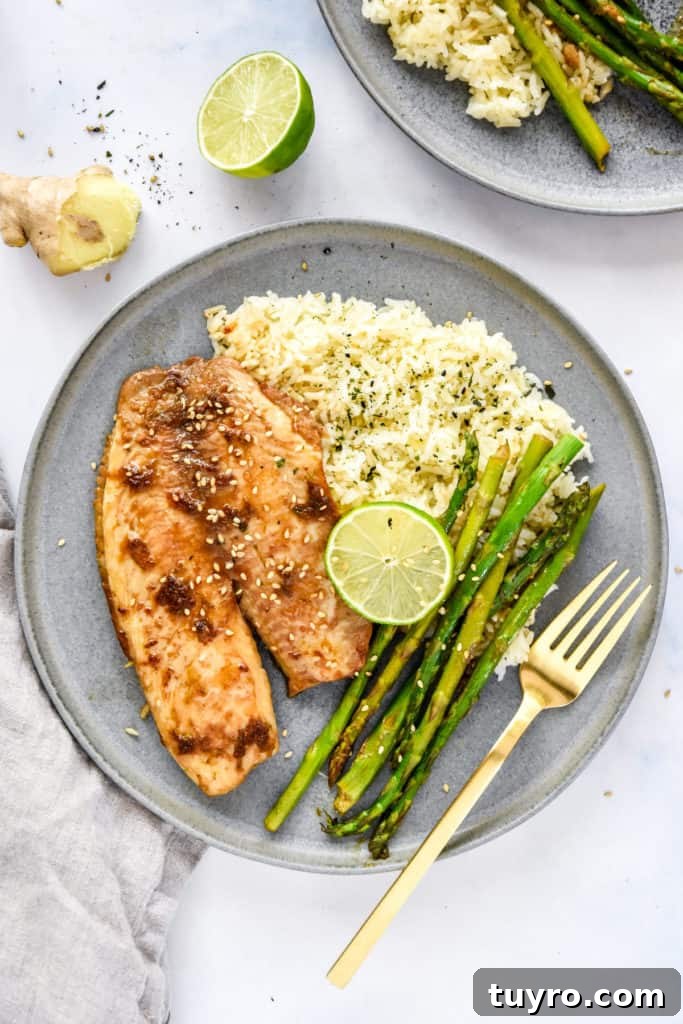 Ginger-Soy Tilapia with Broiled Asparagus Recipe 11 img 25020 16