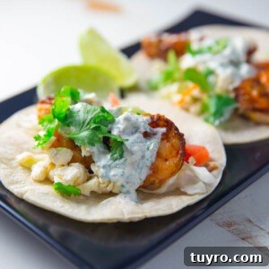 Big Green Egg Shrimp Tacos