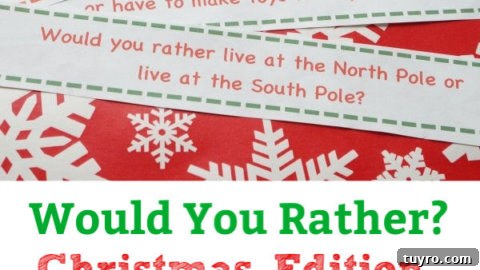 Would you rather Christmas edition