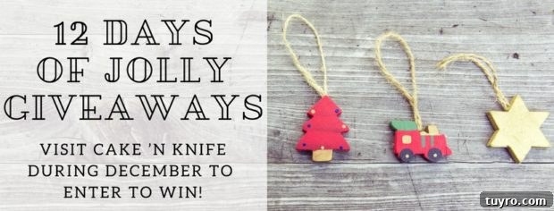 12 Days of Jolly Giveaways on Cake 'n Knife!