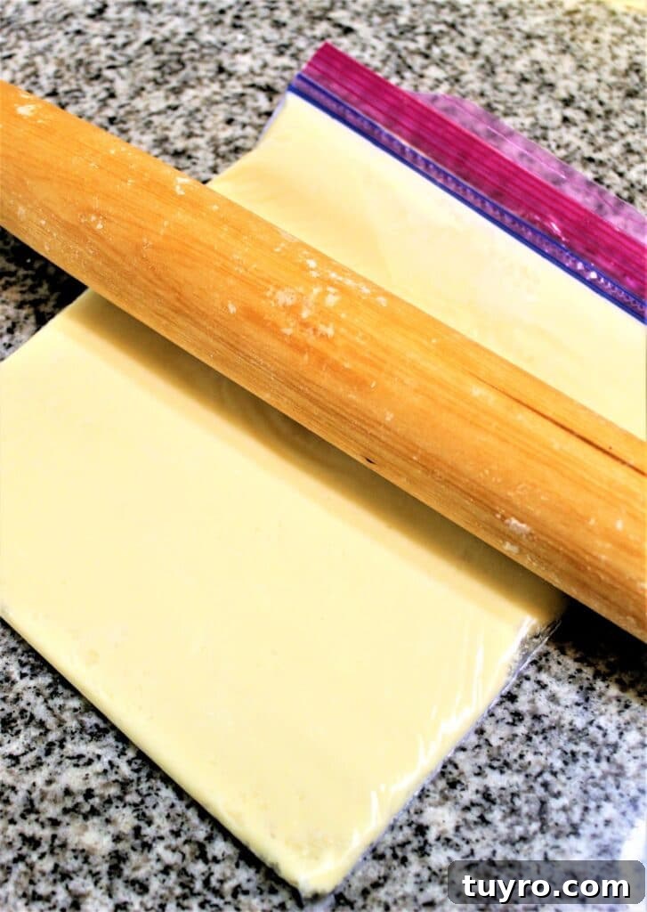 making the butter block
