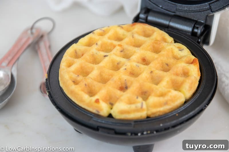 Low-Carb Reuben Chaffle Sandwich Recipe for Keto Fans 5 Low Carb Reuben Chaffle Sandwich