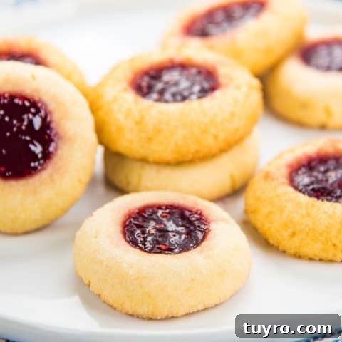 Classic Thumbprint Cookies