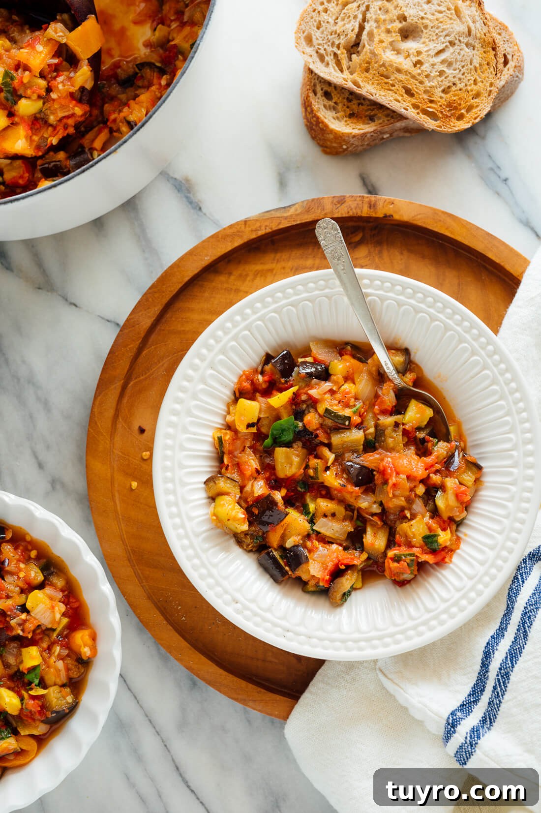 Classic French Ratatouille with Fresh Vegetables 9 roasted ratatouille recipe