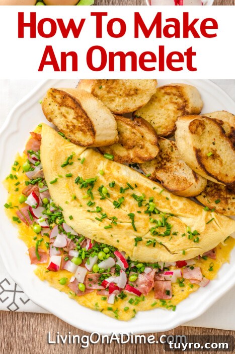 Want to learn how to make a perfect omelet at home? This easy omelet recipe makes it simple to create delicious, restaurant-quality omelets in your own kitchen! It’s quick, budget-friendly, and easy to customize with your favorite ingredients.