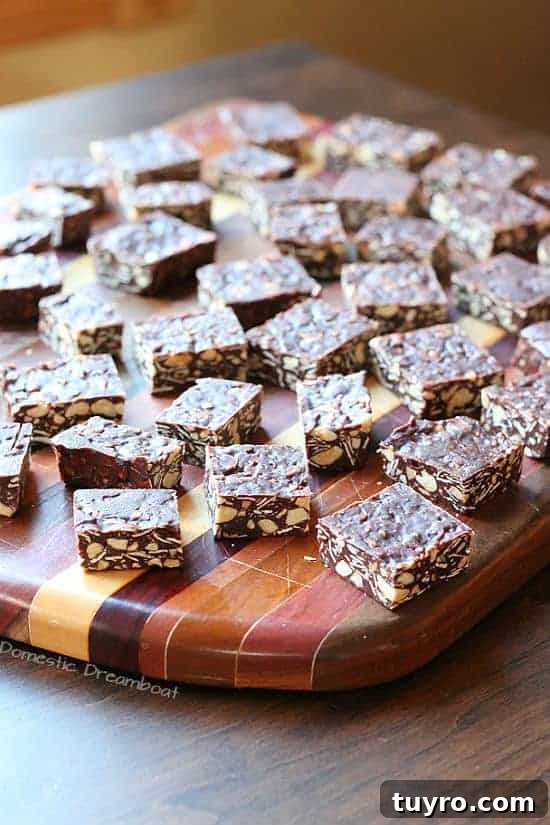 Homemade Eatmore Bars Recipe: Salted Chocolate-Caramel Squares 3 Homemade Eatmore Bars