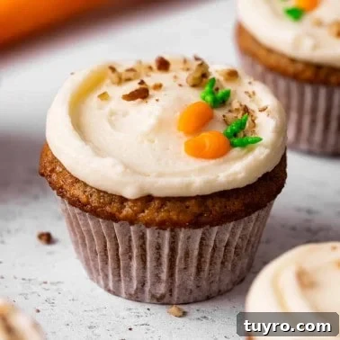 Moist Carrot Cake Recipe with Cream Cheese Frosting 20 Carrot Cake Cupcakes