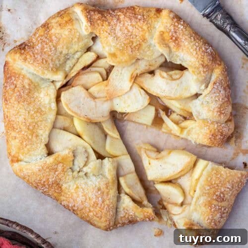 Moist Apple Almond Cake Recipe with Cinnamon 13 rustic apple galette with flaky crust
