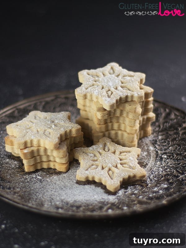 Gluten-Free Vegan Vanilla Cutout Cookies Recipe 7 Gluten-Free Vegan Vanilla Cut-Out Cookies Recipe {Refined-Sugar-Free}