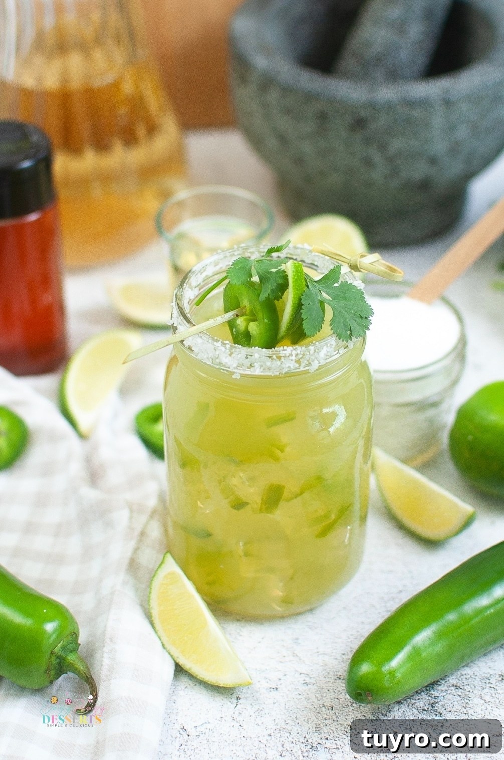Jalapeno margarita