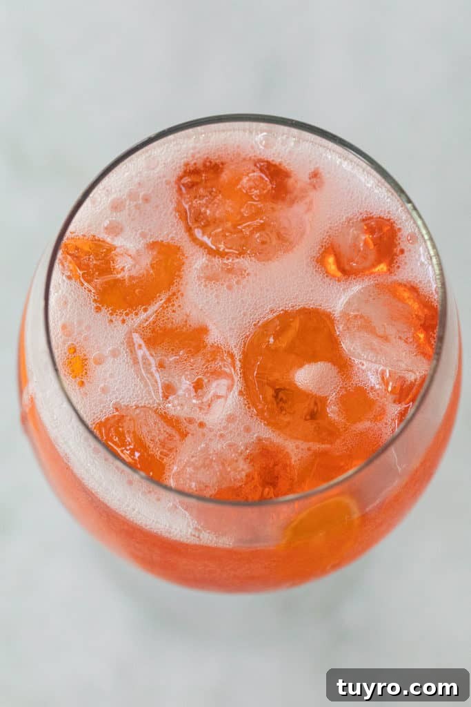 3-Ingredient Aperol Spritz Recipe for Summer Cocktails 5 Prosecco in an Aperol Spritz.