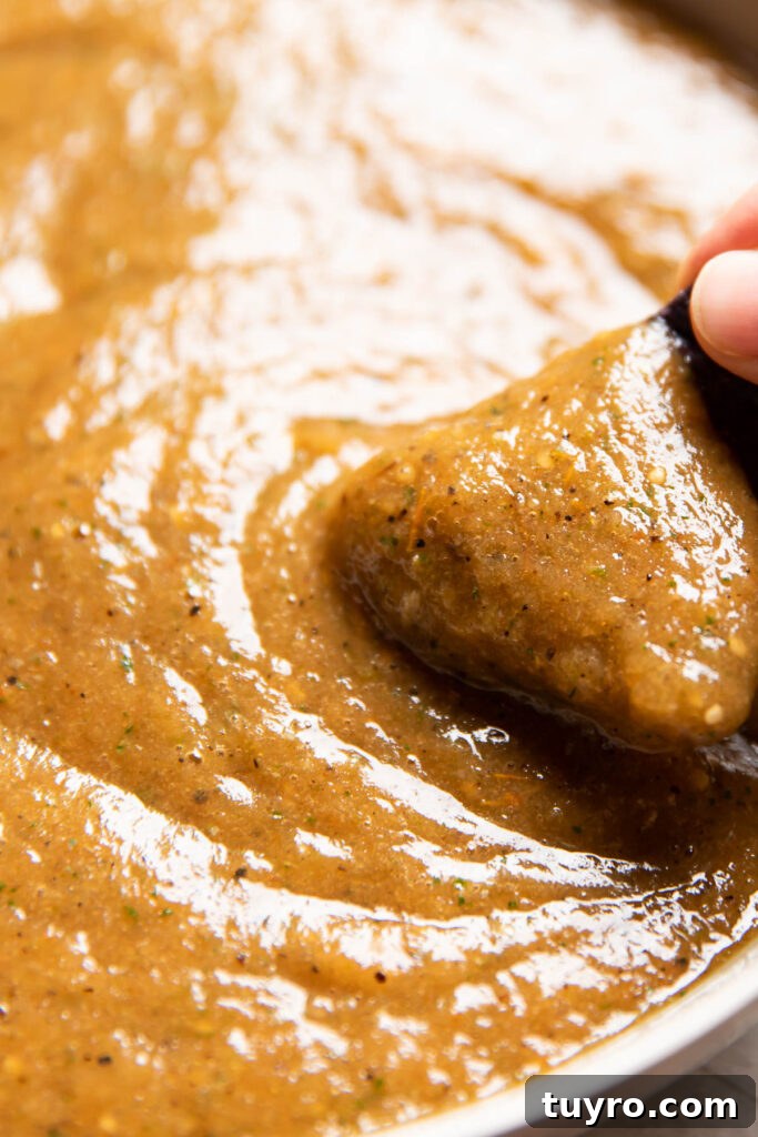 Smoky Roasted Tomatillo Salsa Verde Recipe 12 serving of roasted tomatillo salsa.