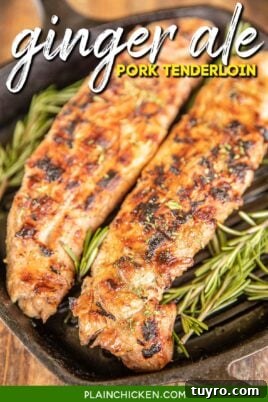Creamy Baked Mac and Cheese Recipe 5 Two pork tenderloins in a cast iron skillet