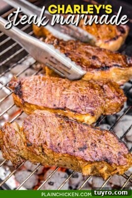 Creamy Baked Mac and Cheese Recipe 7 Steaks cooking on the grill