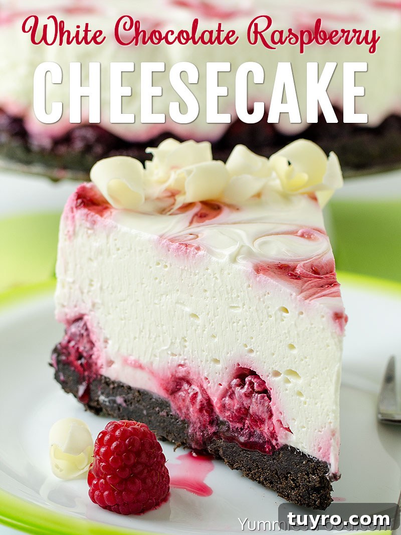 No-Bake White Chocolate Raspberry Cheesecake Recipe 2 No Bake White Chocolate Raspberry Cheesecake Recipe
