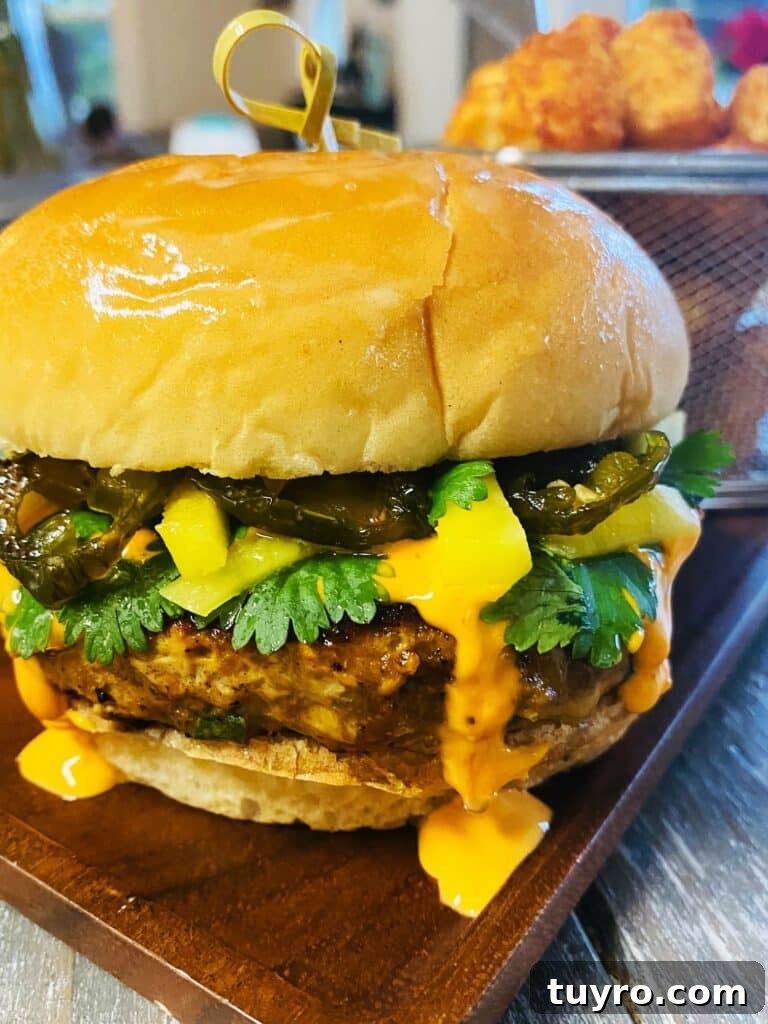 Blackstone Caribbean Jerk Salmon Burgers