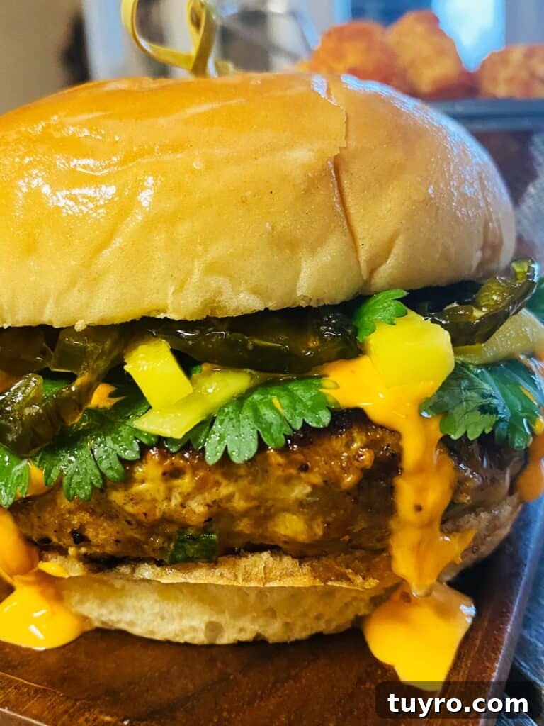Blackstone Caribbean Jerk Salmon Burgers