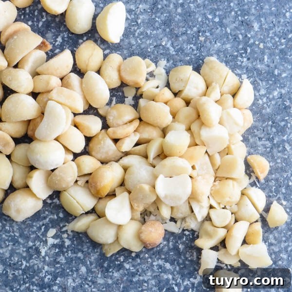 Pineapple Macadamia Granola Bars Recipe 2 macadamia nuts