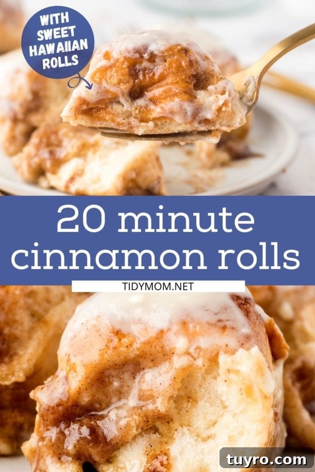 30-Minute Homemade Cinnamon Rolls 13 easy cinnamon roll photo collage