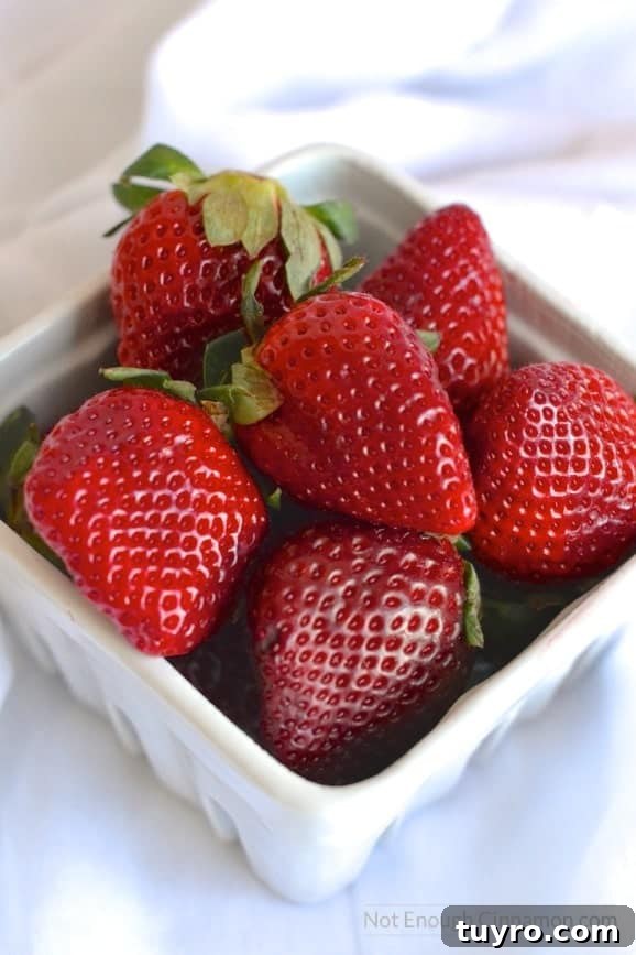 Make your own strawberry milk with real fruits and no refined sugar. Only 4 ingredients! Click to see the recipe on NotEnoughCinnamon.com