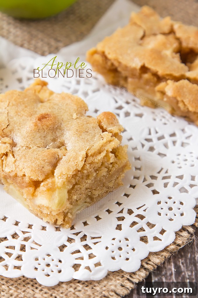 Apple Blondies Apple Blondies