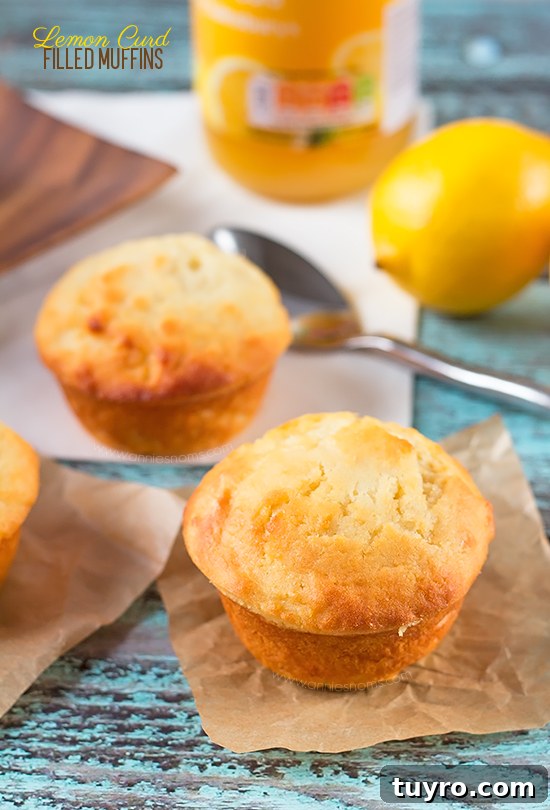 Lemon Curd Filled Muffins Lemon Curd Filled Muffins
