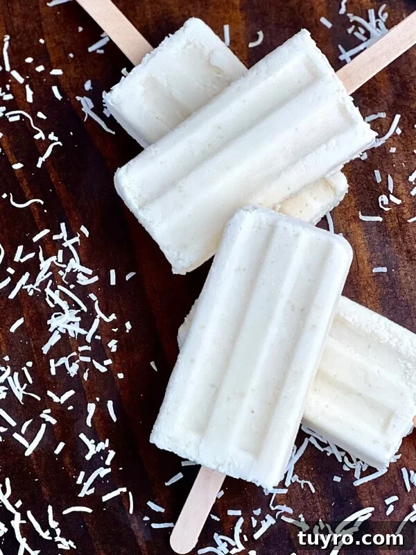 Paletas de Coco