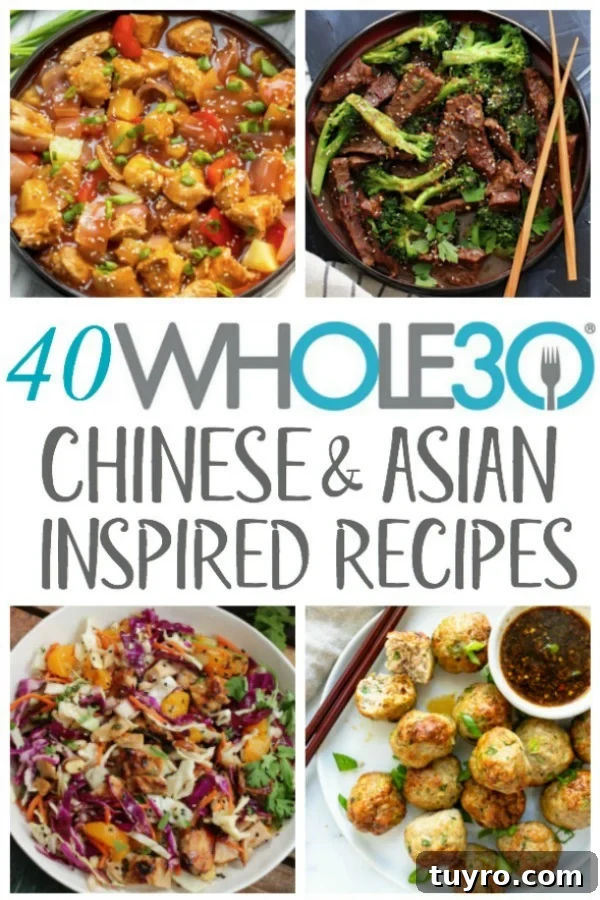 These Whole30 Chinese recipes include asian inspired takeout-fakeout recipes that are healthy, paleo and made at home and they're some of the best Whole30 asian recipes on the internet! They're all gluten free and sugar free, and many of them are low carb or could be made keto. They include instant pot recipes, slow cooker, skillet, and side dishes, making for easy weeknight dinners or delicious meal prep recipes. #whole30chineserecipes #whole30asianrecipes #paleochineserecipes #paleoasianrecipes These Whole30 Chinese recipes include asian inspired takeout-fakeout recipes that are healthy, paleo and made at home and they're some of the best Whole30 asian recipes on the internet! They're all gluten free and sugar free, and many of them are low carb or could be made keto. They include instant pot recipes, slow cooker, skillet, and side dishes, making for easy weeknight dinners or delicious meal prep recipes. #whole30chineserecipes #whole30asianrecipes #paleochineserecipes #paleoasianrecipes