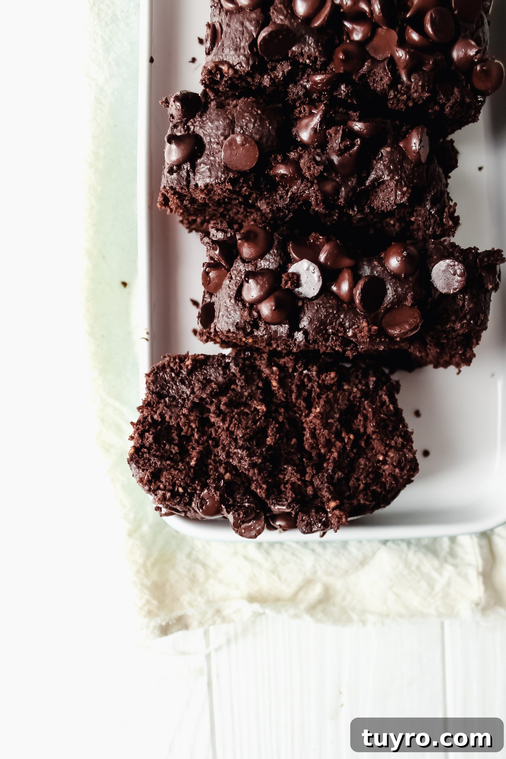 Double Chocolate Oat Flour Pumpkin Bread [Gluten-Free]