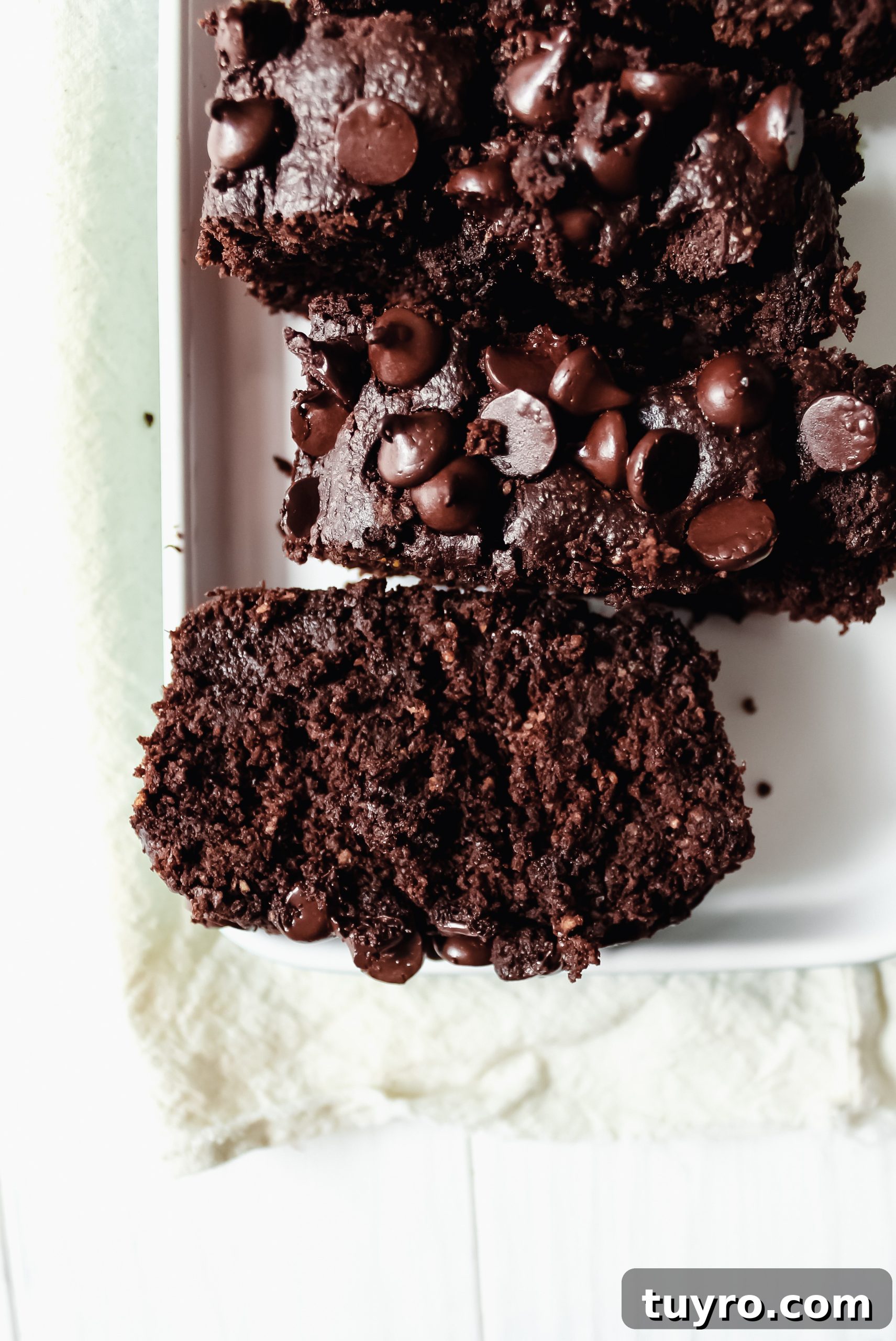 Double Chocolate Oat Flour Pumpkin Bread [Gluten-Free]