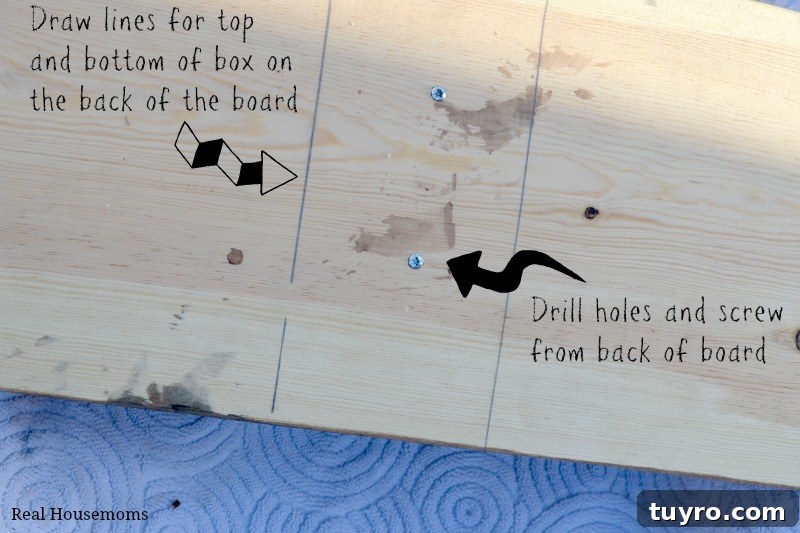 Create a DIY Indoor Kitchen Herb Garden for Fresh Flavor 7 Back of board