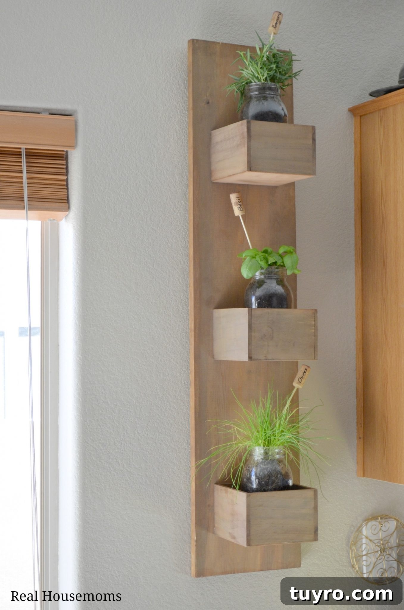 Create a DIY Indoor Kitchen Herb Garden for Fresh Flavor 9 vertical herb garden