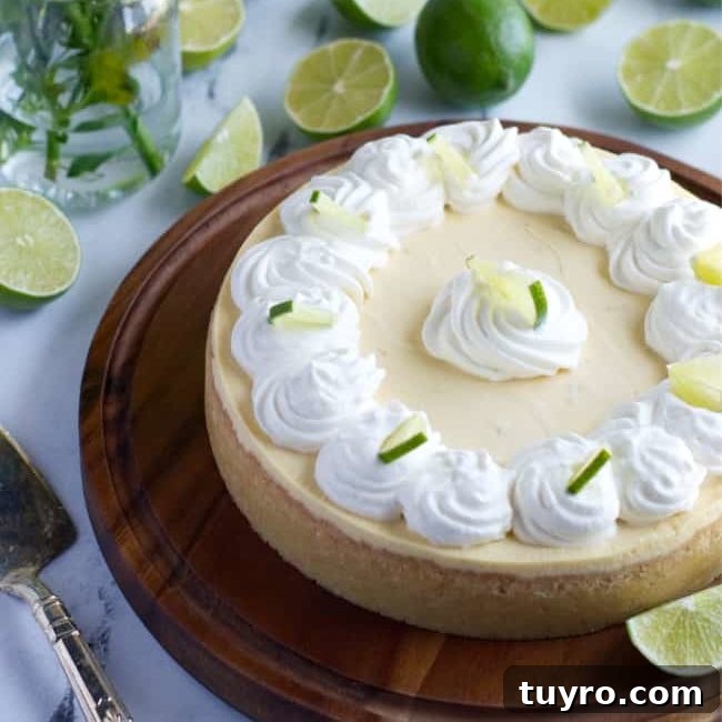 Key Lime Pie Cheesecake