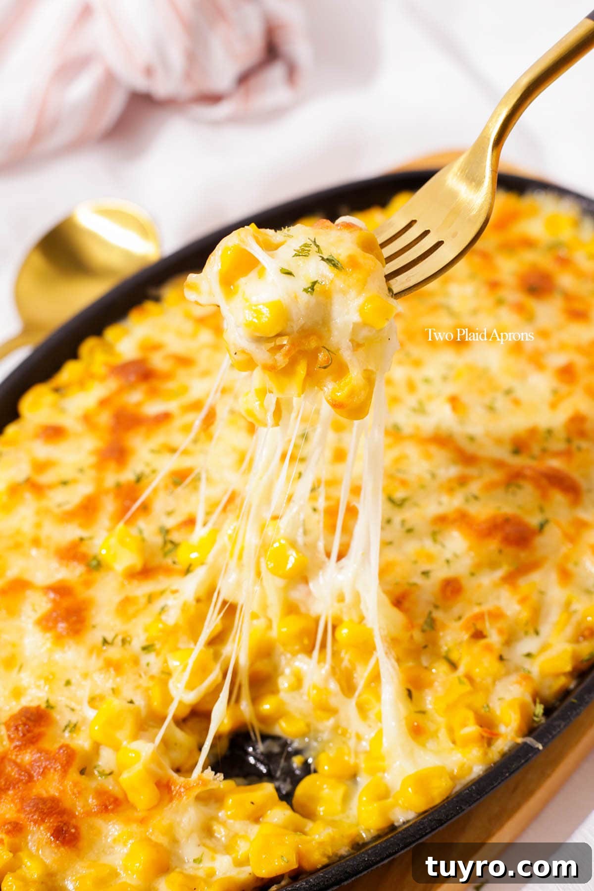 Korean-Style Cheese Corn Recipe — Creamy Corn with Mozzarella 2 Korean cheese corn